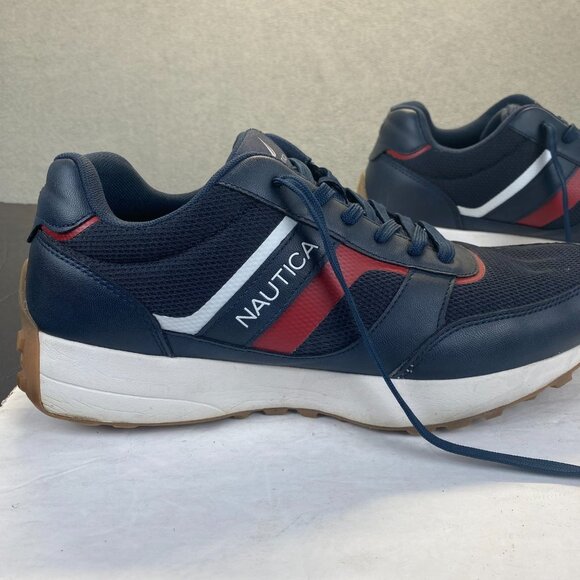 Nautica Men’s Navy Blue Running Walking Sneakers Shoes, size 12,Comfort main image 8